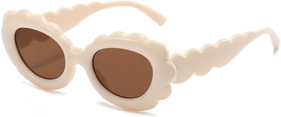 Овальные солнцезащитные очки в форме цветка, желейного цвета, женские, модные, фиолетовые, зеленые, мужские, с защитой от УФ-излучения UV400, в стиле ретро TYUVIVO, Beige Brown
Овальные солнцезащитные очки в форме цветка, желейного цвета, женские, модные, фиолетовые, зеленые, мужские, с защитой от УФ-излучения UV400, в стиле ретро TYUVIVO, Beige Brown