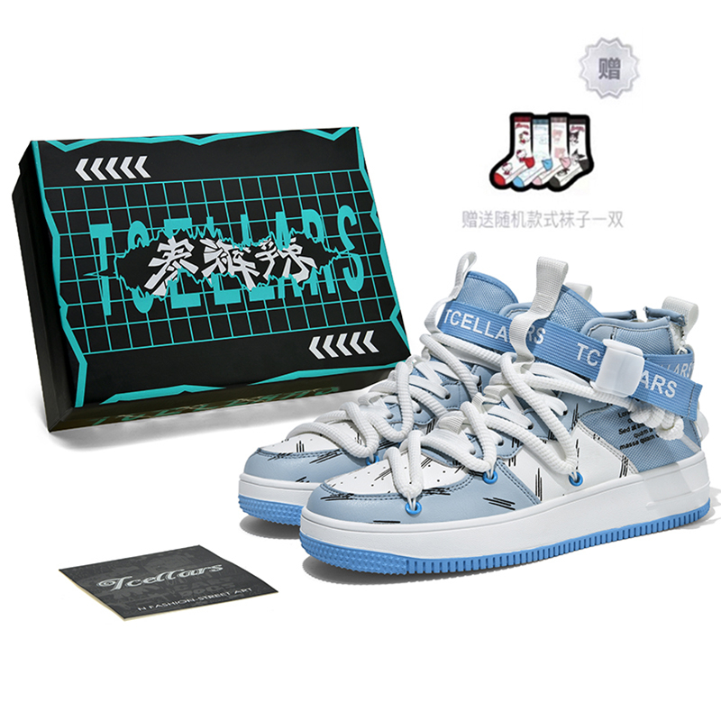 Кроссовки для скейтбординга Mid top Unisex Exclusive Box TCELLARS, sky синий comes with socks
Кроссовки для скейтбординга Mid top Unisex Exclusive Box TCELLARS, sky синий comes with socks