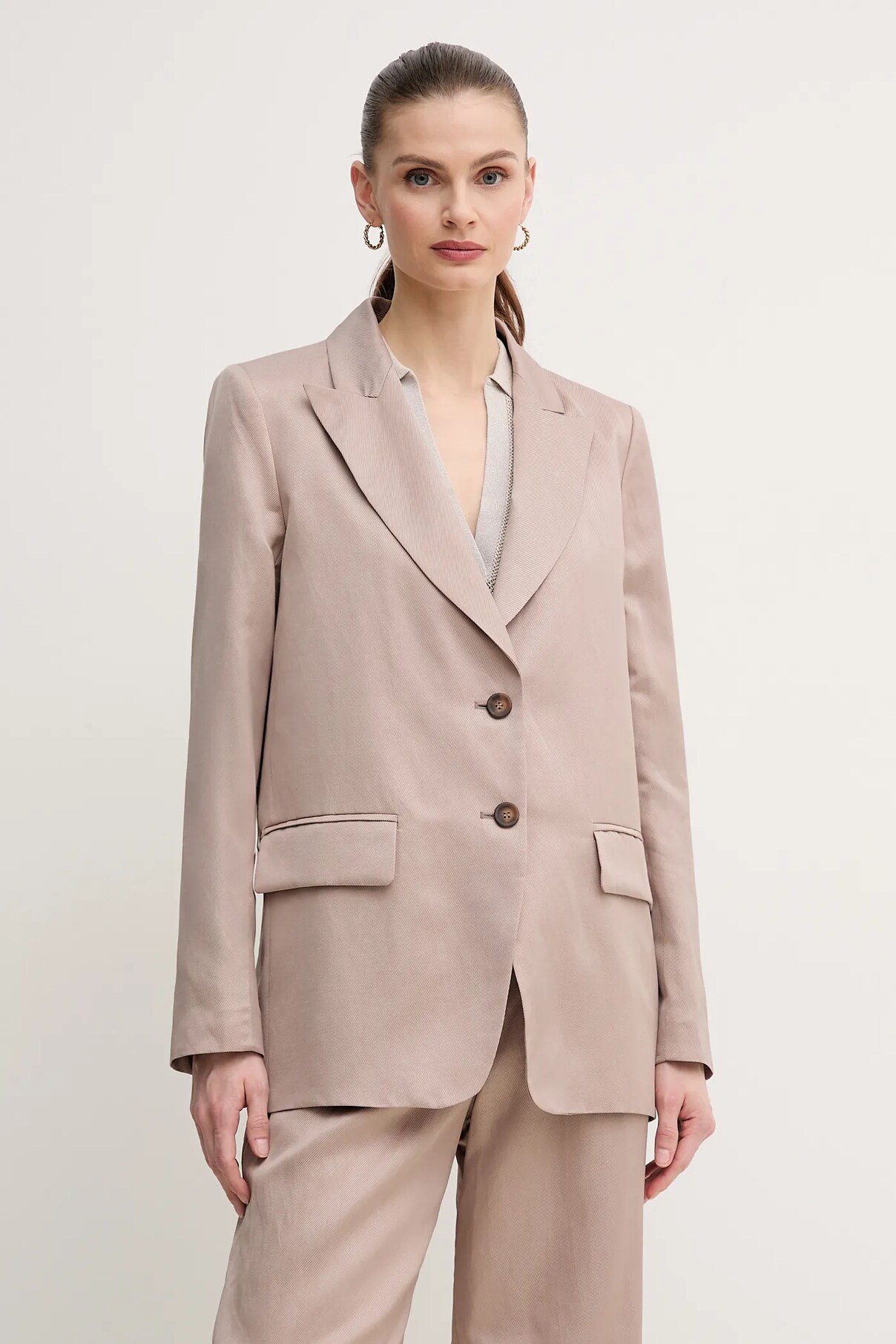 Пиджак из льняной смеси Marc Aurel, бежевый
Пиджак из льняной смеси Marc Aurel, бежевый