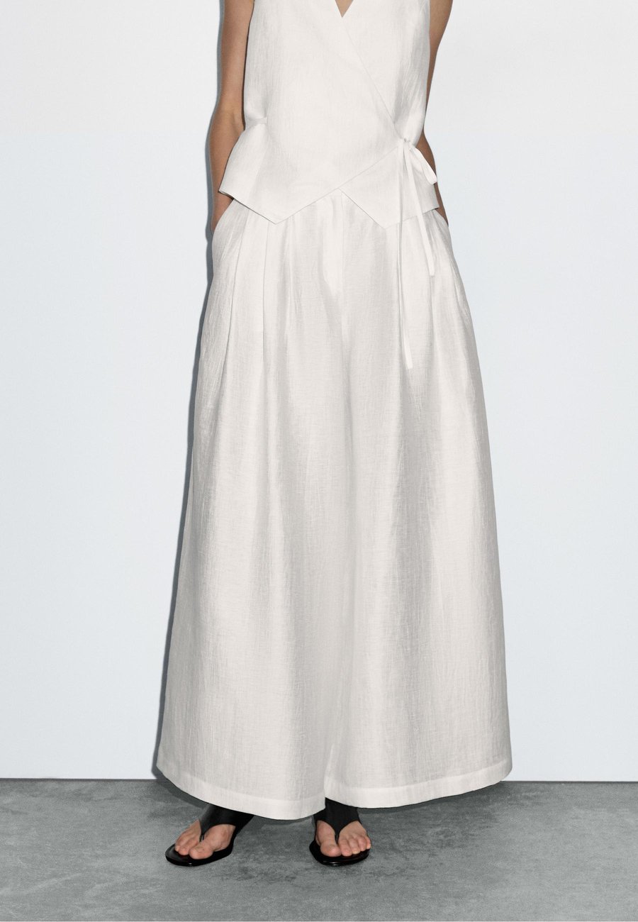 Брюки Massimo Dutti WIDE-LEG VOLUMINOUS, White
Брюки Massimo Dutti WIDE-LEG VOLUMINOUS, White