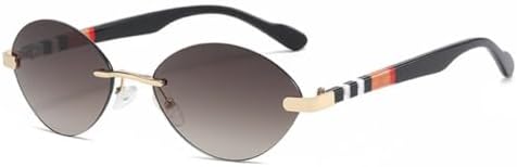 Модные маленькие овальные солнцезащитные очки без оправы 2027 года для женщин, в стиле стритстайл, для вождения, для путешествий, с защитой от УФ-излучения UV400 MTZJH, E
Модные маленькие овальные солнцезащитные очки без оправы 2027 года для женщин, в стиле стритстайл, для вождения, для путешествий, с защитой от УФ-излучения UV400 MTZJH, E