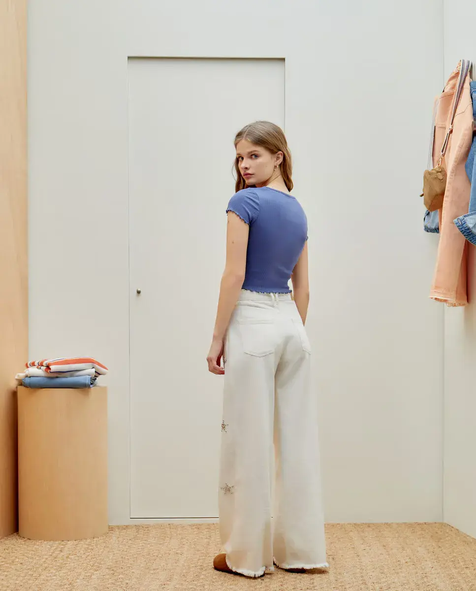 Женская футболка с коротким рукавом, плиссированная, гладкая Canale Green Coast, индиго/синий
Женская футболка с коротким рукавом, плиссированная, гладкая Canale Green Coast, индиго/синий