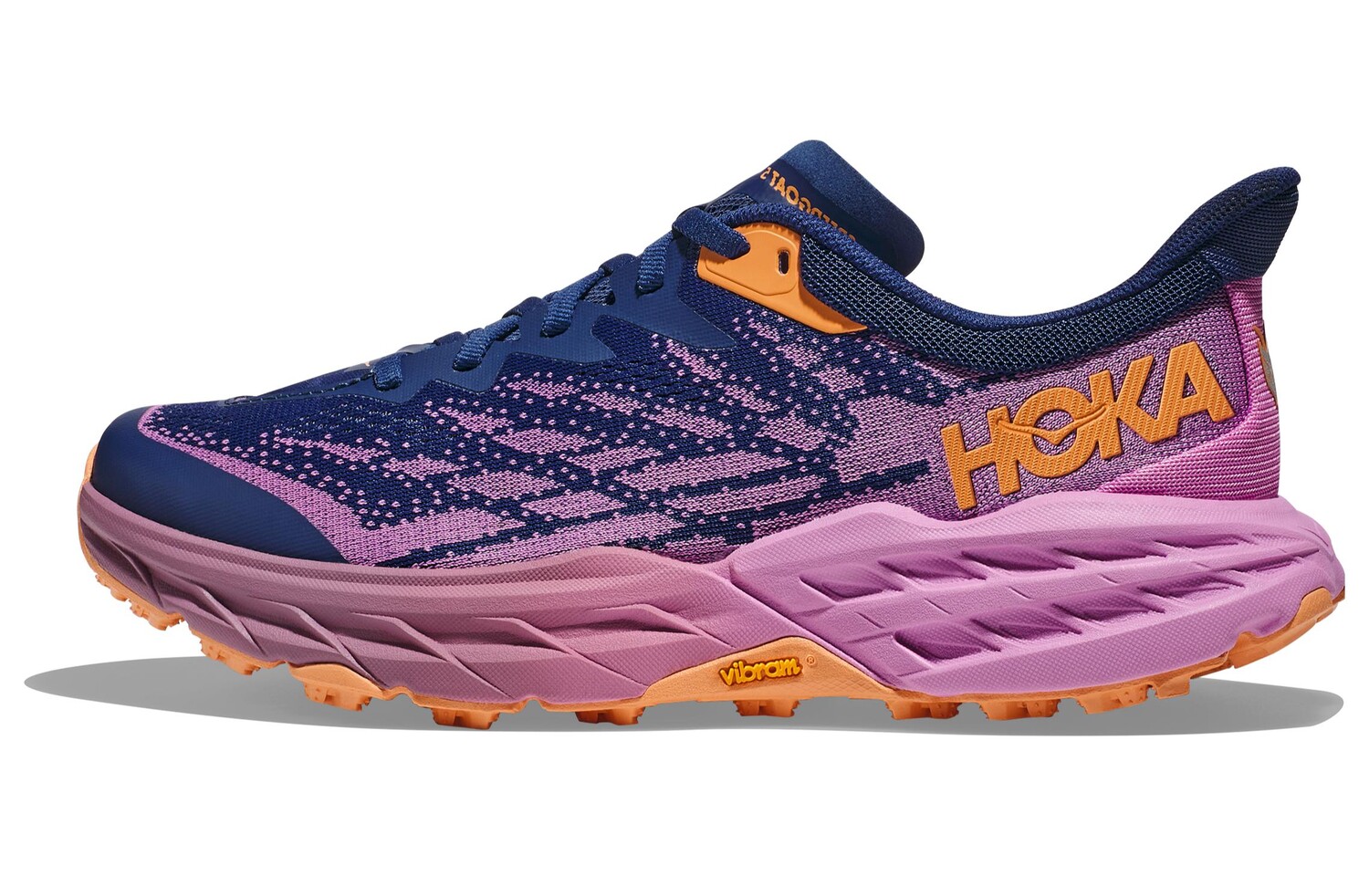 Кроссовки Speedgoat 5 женские с низким верхом Pulse Magenta/Pulse Mint/Purple Rush Hoka One One
Кроссовки Speedgoat 5 женские с низким верхом Pulse Magenta/Pulse Mint/Purple Rush Hoka One One