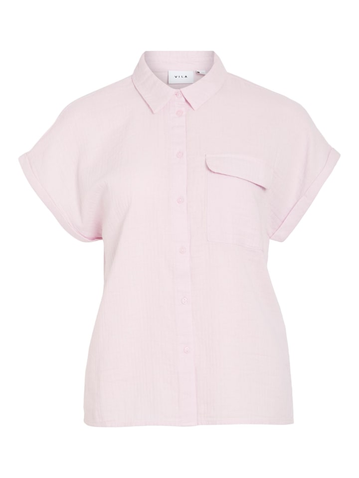 Vila Рубашка с коротким рукавом цвета «Орхидея Винсом»
Vila Рубашка с коротким рукавом цвета «Орхидея Винсом»