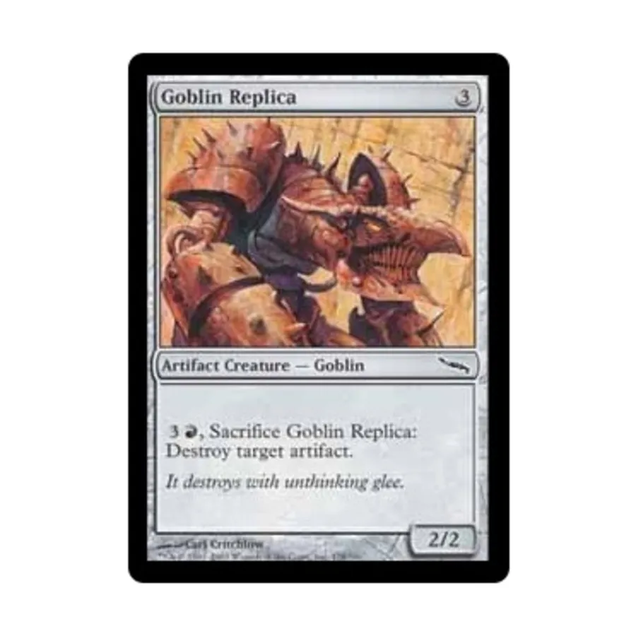 CCG Копия гоблина (С), MTG - Mirrodin
CCG Копия гоблина (С), MTG - Mirrodin
