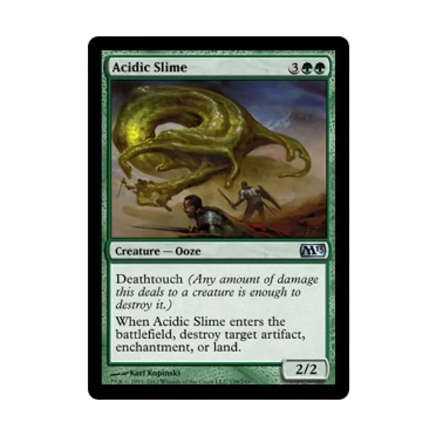 CCG Кислотная слизь (U), MTG - Magic 2013
CCG Кислотная слизь (U), MTG - Magic 2013