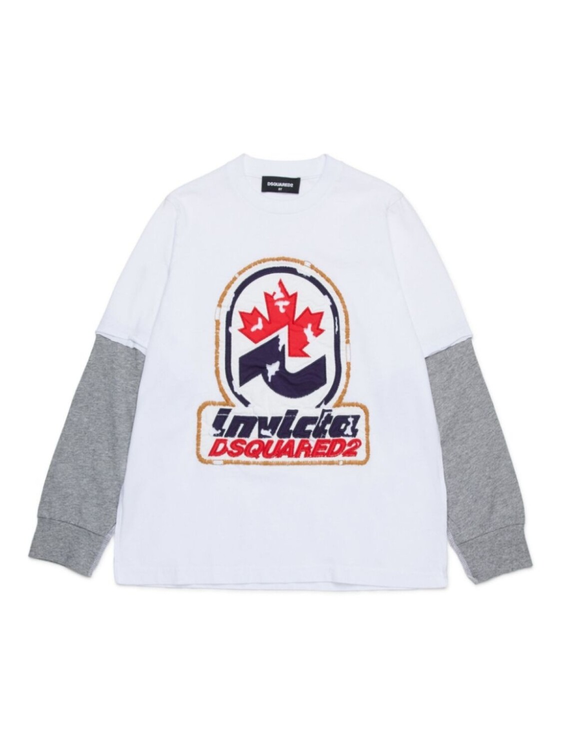 Футболка DSQUARED2 KIDS с двойными рукавами, белый
Футболка DSQUARED2 KIDS с двойными рукавами, белый