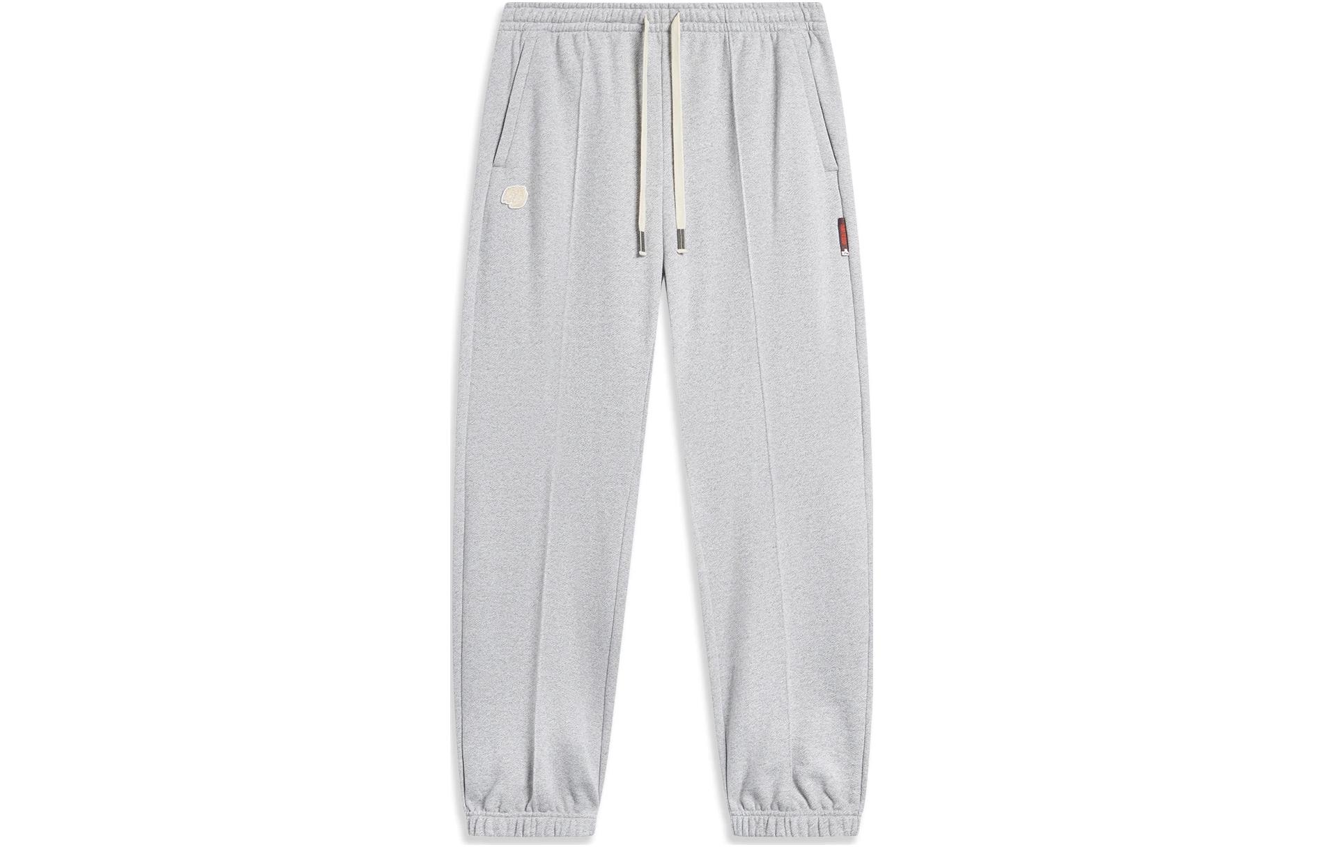 Лининг Badfive вязаные спортивные штаны мужские серый меланж
Лининг Badfive вязаные спортивные штаны мужские серый меланж