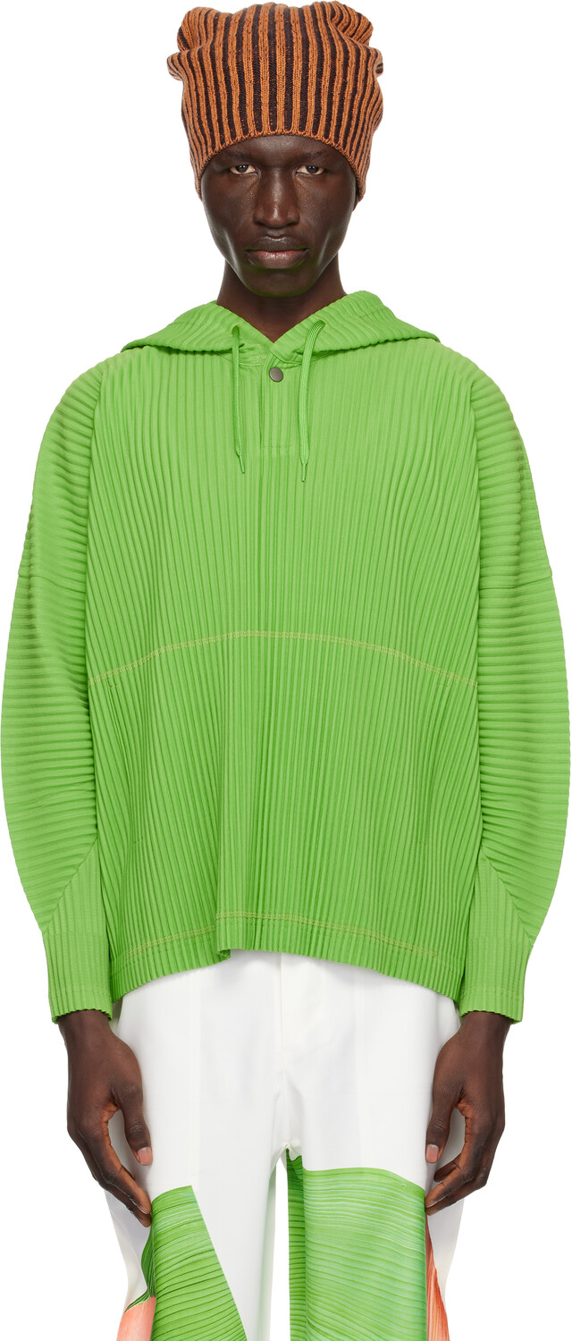 Зеленая толстовка с капюшоном Ronan Bouroullec Edition RB_Color Palette 2 HOMME PLISSe ISSEY MIYAKE
Зеленая толстовка с капюшоном Ronan Bouroullec Edition RB_Color Palette 2 HOMME PLISSe ISSEY MIYAKE