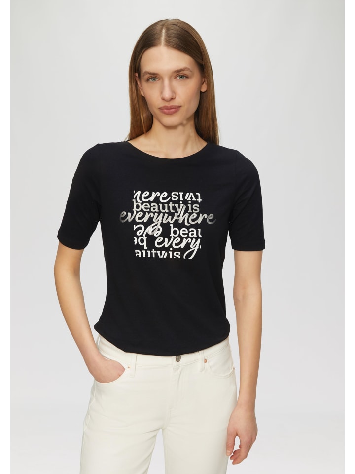 Футболка s.Oliver, черный 
Футболка s.Oliver, черный