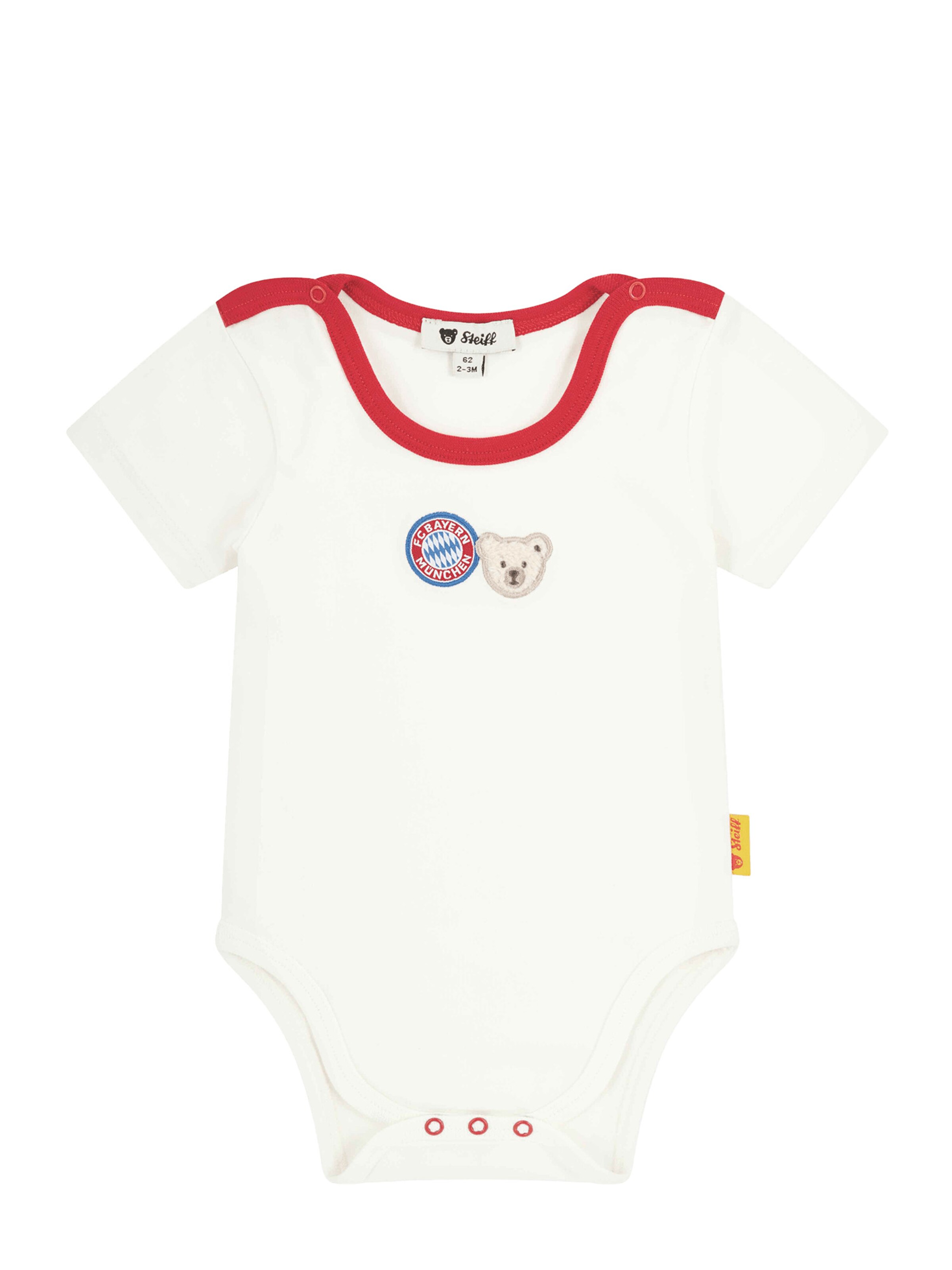 FC BAYERN MÜNCHEN Комбинезон/боди 'Fc Bayern X Steiff' в белом цвете
FC BAYERN MÜNCHEN Комбинезон/боди 'Fc Bayern X Steiff' в белом цвете