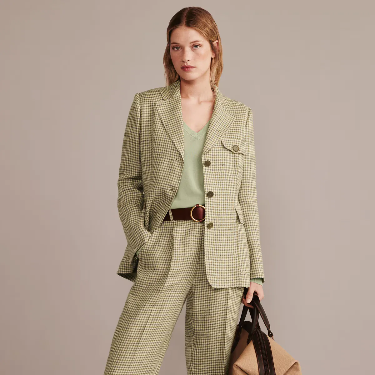 Женская куртка в клетку Verhunt, зеленый
Женская куртка в клетку Verhunt, зеленый