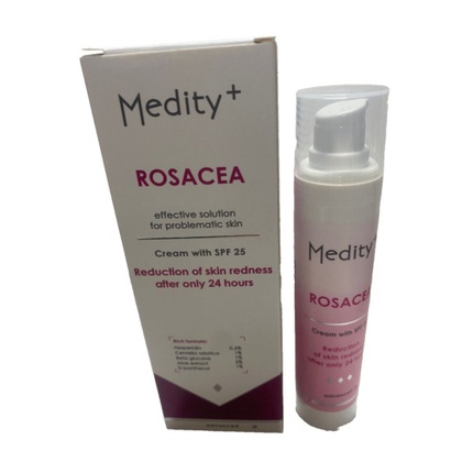 Крем для лица Medity+ Rosacea с SPF 25 50ml
Крем для лица Medity+ Rosacea с SPF 25 50ml