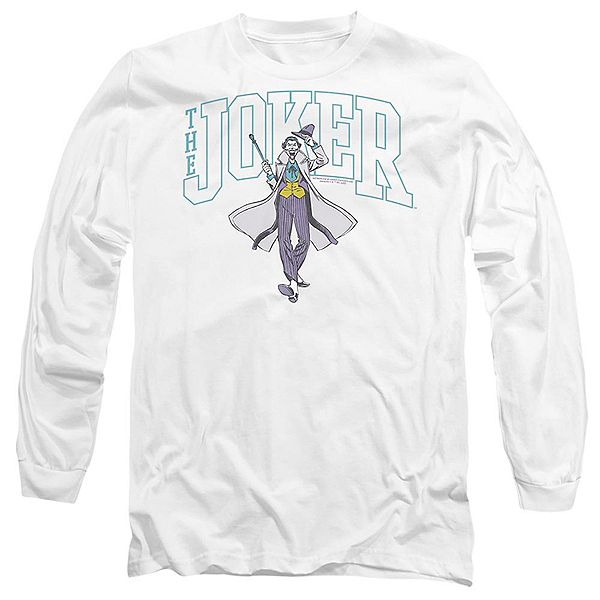 Футболка с длинным рукавом Batman Joker Varsity на белом Licensed Character
Футболка с длинным рукавом Batman Joker Varsity на белом Licensed Character