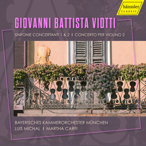 CD диск Viotti / Carfi / Bayerisches Kammerorchester Munch: Sinfonie Concertanti 1 & 2 Concerto Per Violino 2
CD диск Viotti / Carfi / Bayerisches Kammerorchester Munch: Sinfonie Concertanti 1 & 2 Concerto Per Violino 2