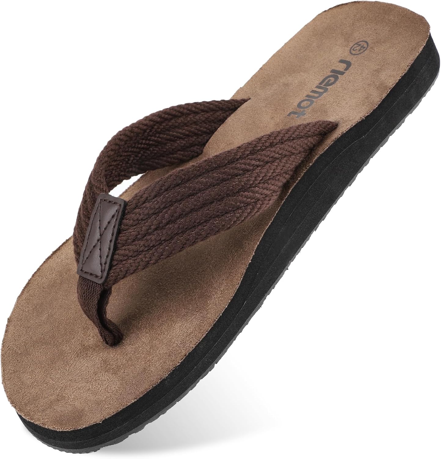 Женские и мужские шлепанцы riemot с поддержкой свода стопы, классические вьетнамки, летние замшевые пляжные шлепанцы с амортизирующей подошвой для бассейна, дома и путешествий, размер US8/14, коричневый
Женские и мужские шлепанцы riemot с поддержкой свода стопы, классические вьетнамки, летние замшевые пляжные шлепанцы с амортизирующей подошвой для бассейна, дома и путешествий, размер US8/14, коричневый