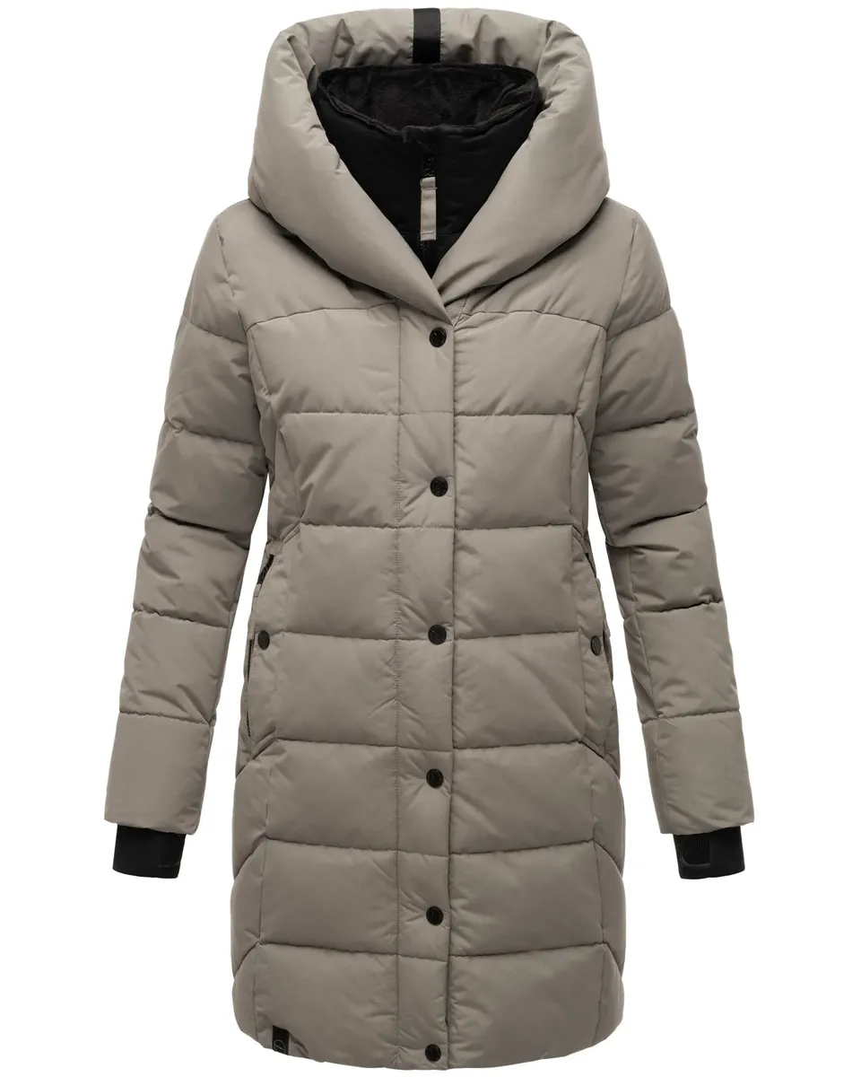 Стеганое пальто Наваху "Knutschilein", стильное женское пальто со съемным флисовым воротником Navahoo, серый
Стеганое пальто Наваху "Knutschilein", стильное женское пальто со съемным флисовым воротником Navahoo, серый