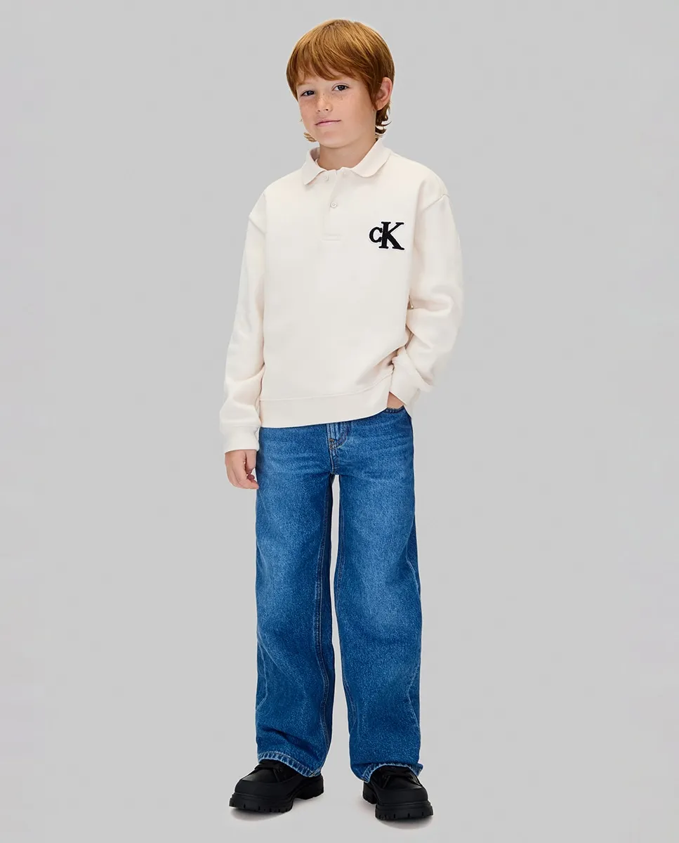 Детские джинсы Skater fit Calvin Klein, синий
Детские джинсы Skater fit Calvin Klein, синий