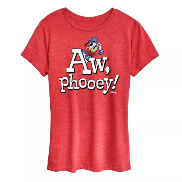 Женская футболка с рисунком Дональда Дака Disney, красный
Женская футболка с рисунком Дональда Дака Disney, красный