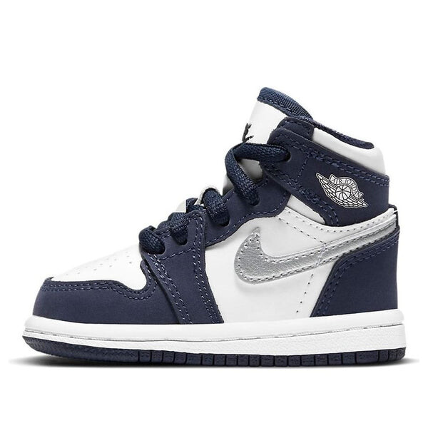 Кроссовки 1 ретро высокие co.jp Air Jordan, синий 
Кроссовки 1 ретро высокие co.jp Air Jordan, синий