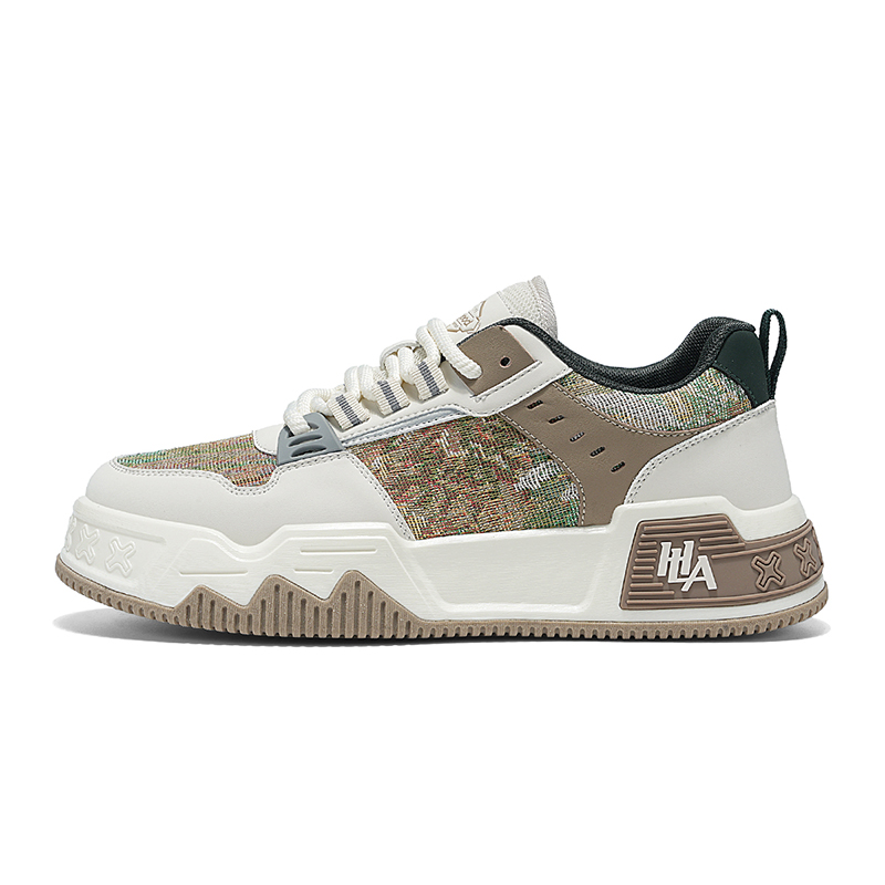 HLA Низкие скейтерские кросcовки мужские бело-коричневые, цвет White Brown
HLA Низкие скейтерские кросcовки мужские бело-коричневые, цвет White Brown