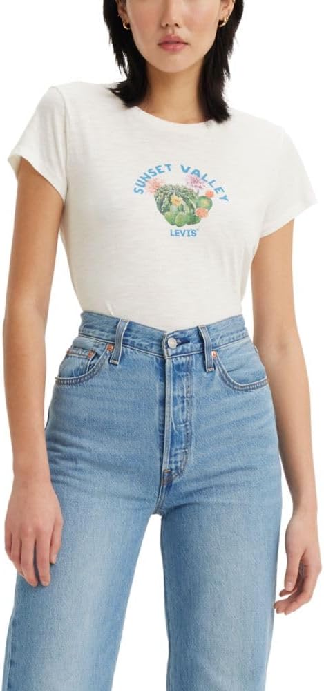 Женская мини-футболка Levi's Graphic Ringer, (New) Sunset Valley Cloud Dancer
Женская мини-футболка Levi's Graphic Ringer, (New) Sunset Valley Cloud Dancer