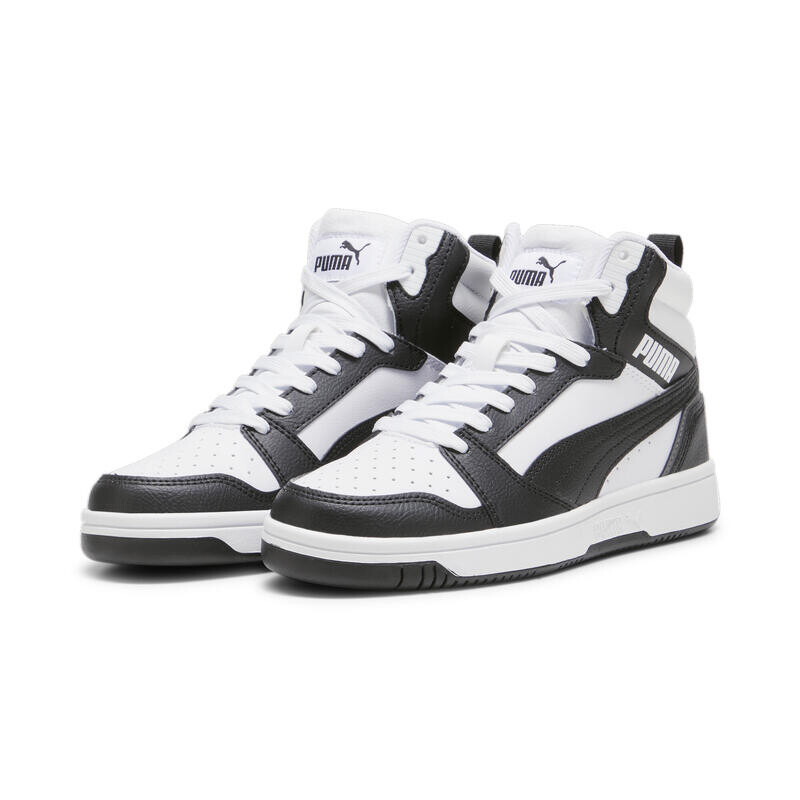 Кроссовки Rebound V6 Mid Молодежные PUMA White Black Shadow Grey, цвет grau
Кроссовки Rebound V6 Mid Молодежные PUMA White Black Shadow Grey, цвет grau