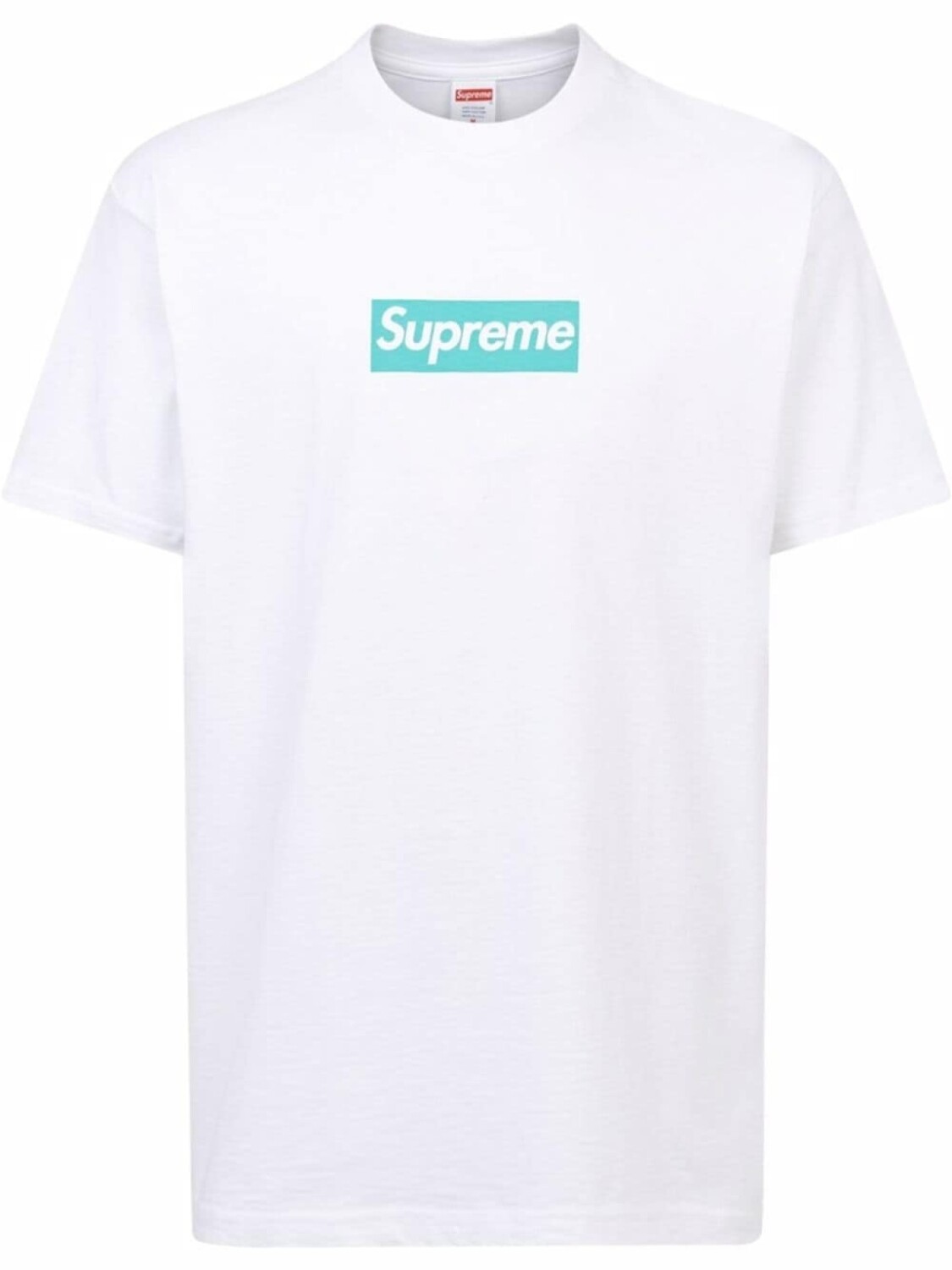 Supreme футболка с логотипом из коллаборации с Tiffany & Co., белый
Supreme футболка с логотипом из коллаборации с Tiffany & Co., белый