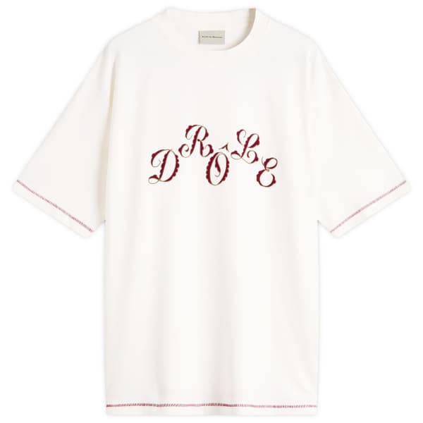 Футболка с логотипом Stagger Drôle De Monsieur, белый
Футболка с логотипом Stagger Drôle De Monsieur, белый