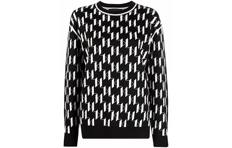 Свитер KARL LAGERFELD женский черный KARL LAGERFELD / Karl Lagerfeld Jeans