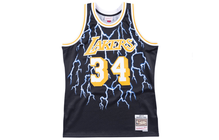 Баскетбольная майка мужская черная Mitchell Ness