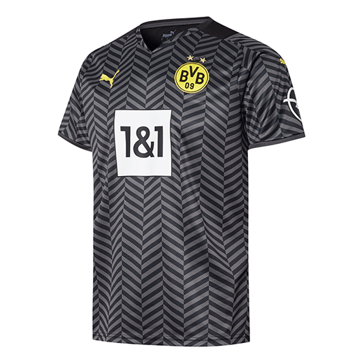 Джерси PUMA Bvb Borussia Dortmund 21/22 Away Jersey 'Black', черный