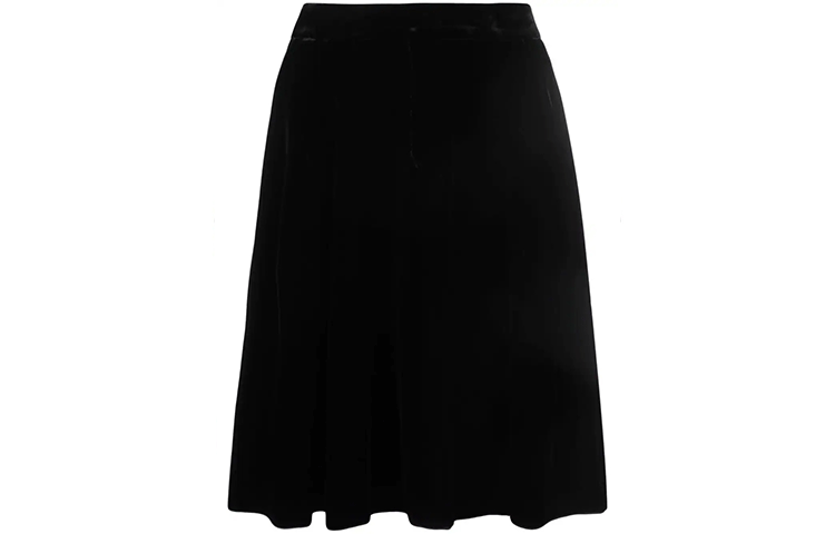 Повседневная длинная юбка женская черная EMPORIO ARMANI
