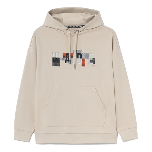 

Худи Li-Ning Way Of Wade Logo Hoodie 'Oatmeal', серый