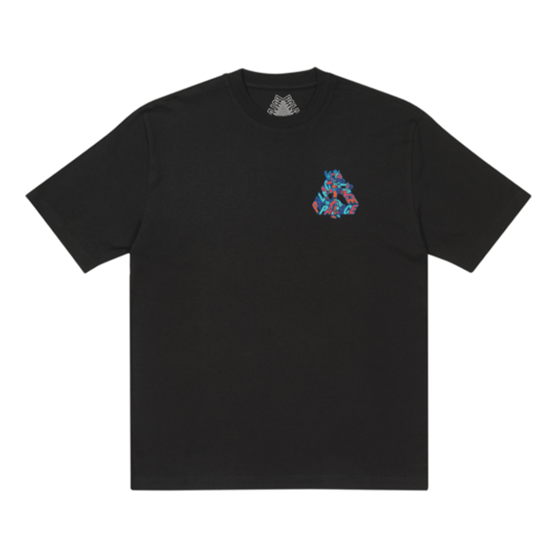 Футболка Palace FW21 Ultimo B-sans T-shirt Black Logo T-Shirt 'Black', черный