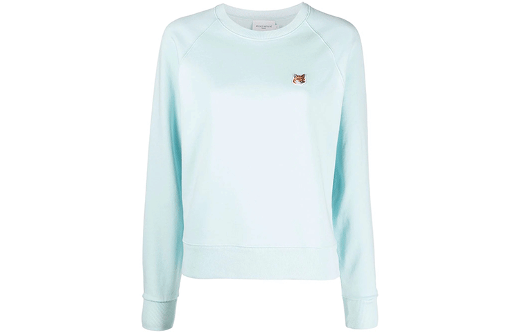 Maison Kitsune Свитшот женский светло-голубой