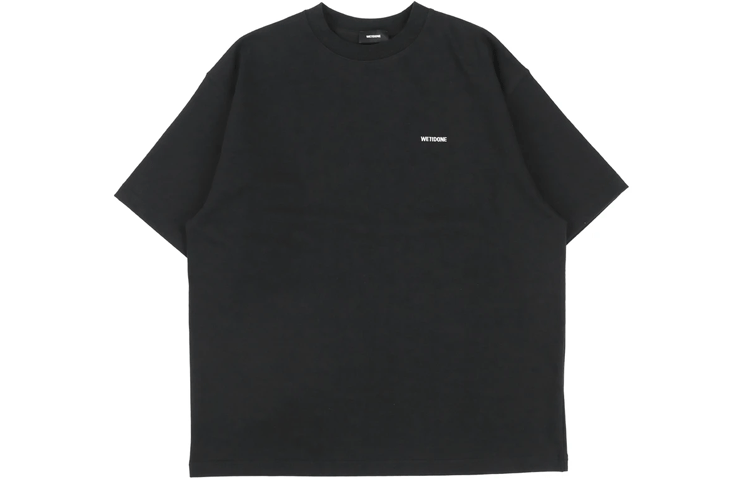 WE11DONE Футболка унисекс черная