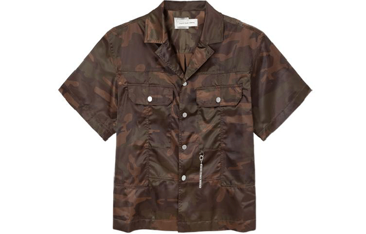 Feng Chen Wang Мужская рубашка камуфляж