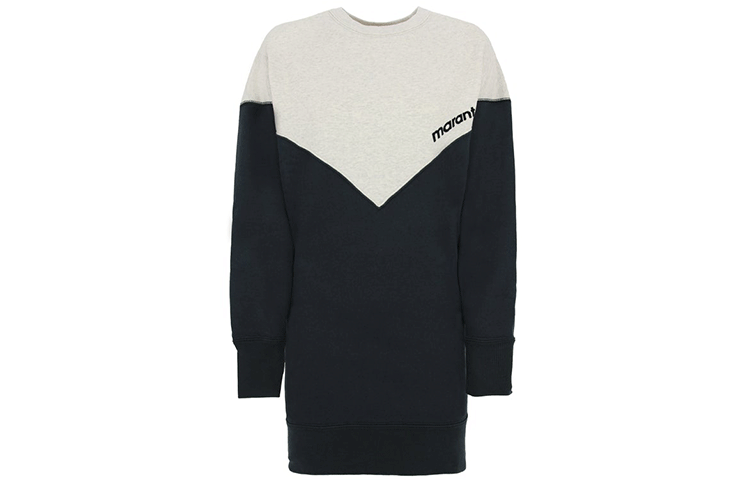 ISABEL MARANT Женские платья с длинным рукавом Black Gray