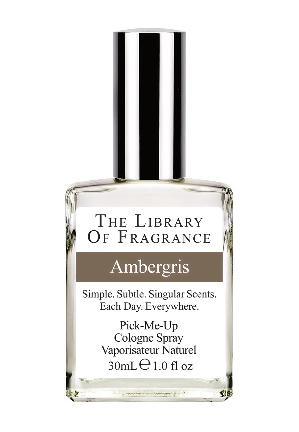 Одеколон - одеколон The Library Of Fragrance, Ambergris, 30 мл