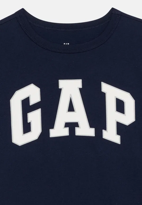 Набор из 2 футболок с принтом по выгодной цене Gap, черный/зеленый — фото 4