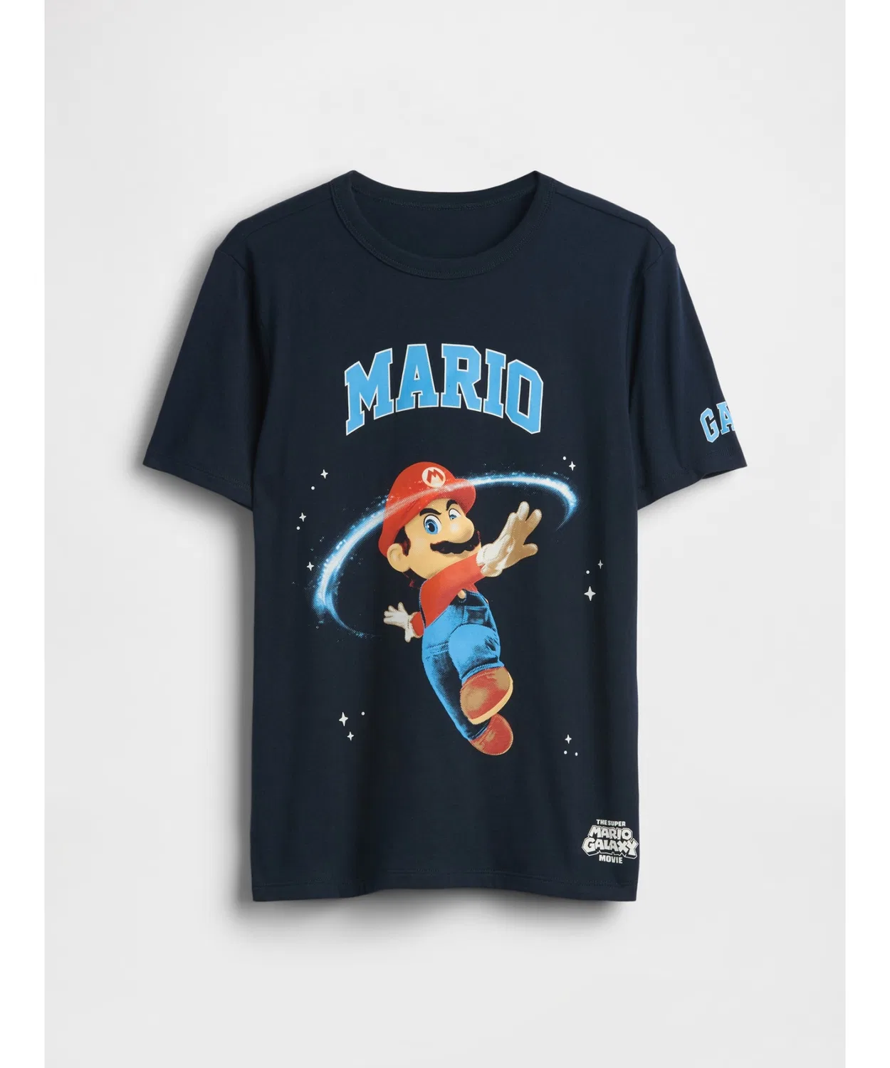 Детская футболка с принтом Super Mario GAP, Navy