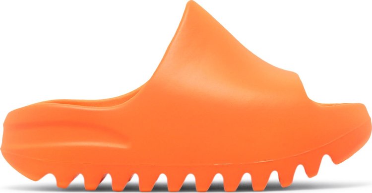 Сандалии Adidas Yeezy Slides Kids 'Enflame Orange', оранжевый - фото