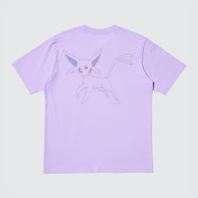 

Футболка Uniqlo Pokemon, фиолетовый