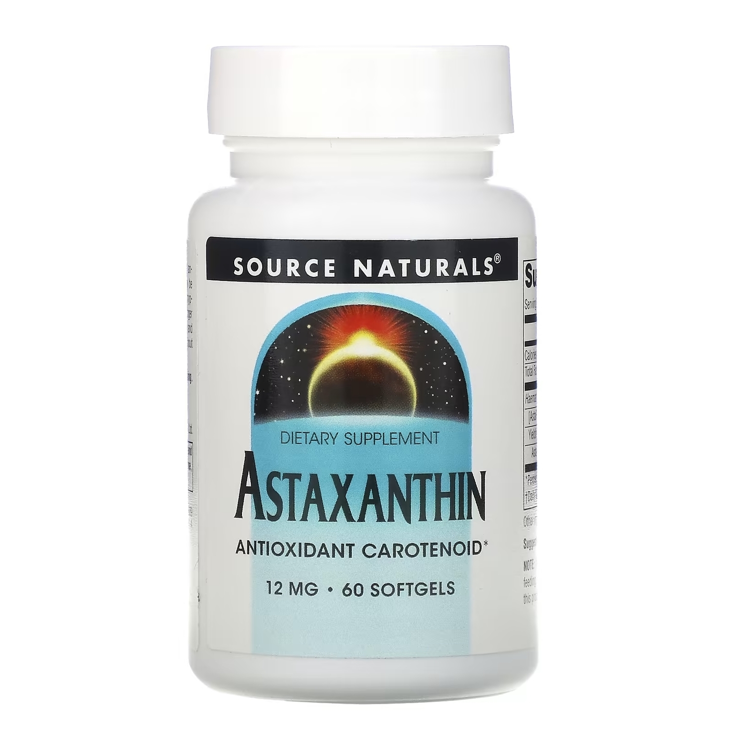 

Source Naturals астаксантин 12 мг, 60 мягких таблеток
