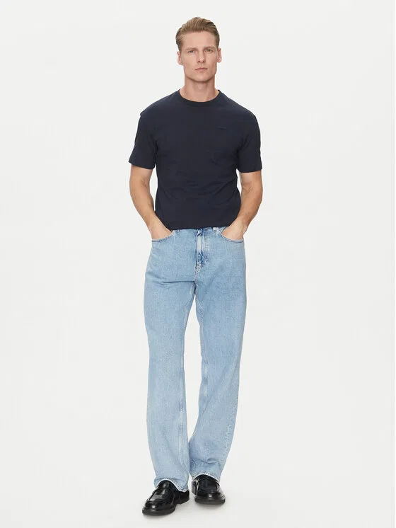Футболка comfort fit Calvin Klein, темно-синий — фото 2