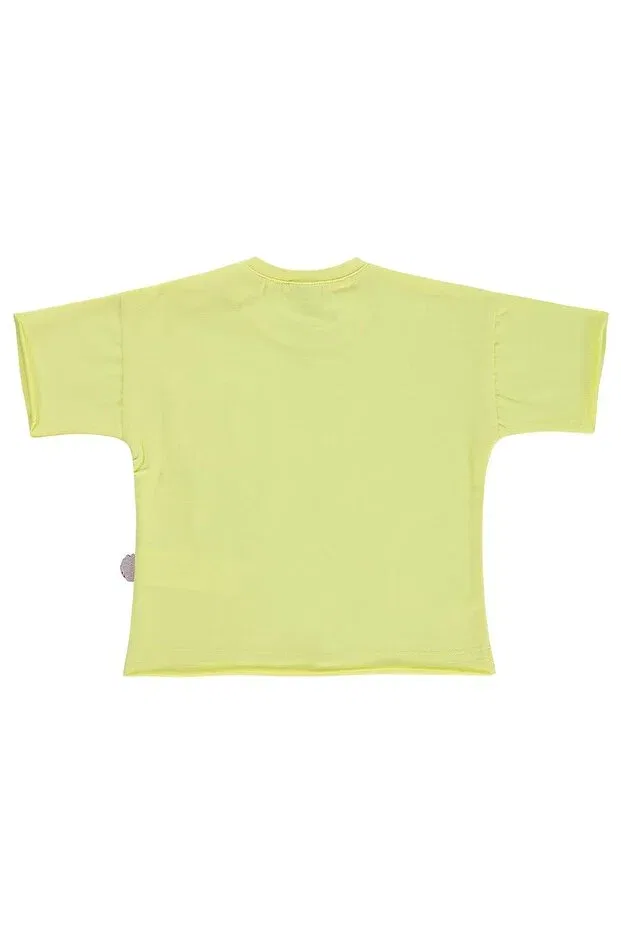 Детская футболка для мальчиков с коротким рукавом Civil Baby, Lemon Yellow — фото 2