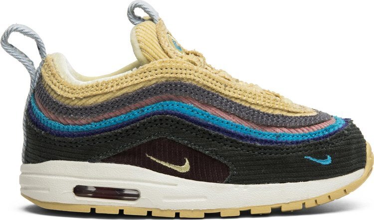 

Кроссовки Nike Sean Wotherspoon x Air Max 1/97 TD, многоцветный