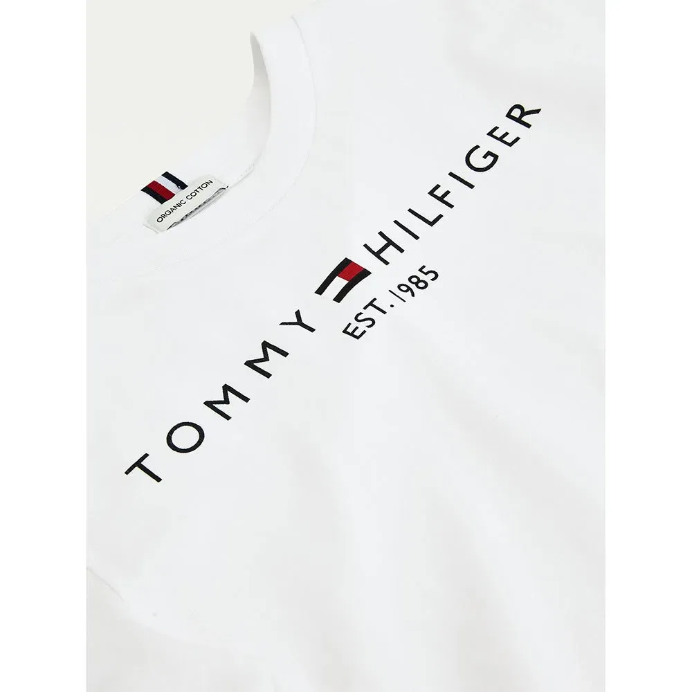 Футболка с коротким рукавом Essential Tommy Hilfiger, белый — фото 3