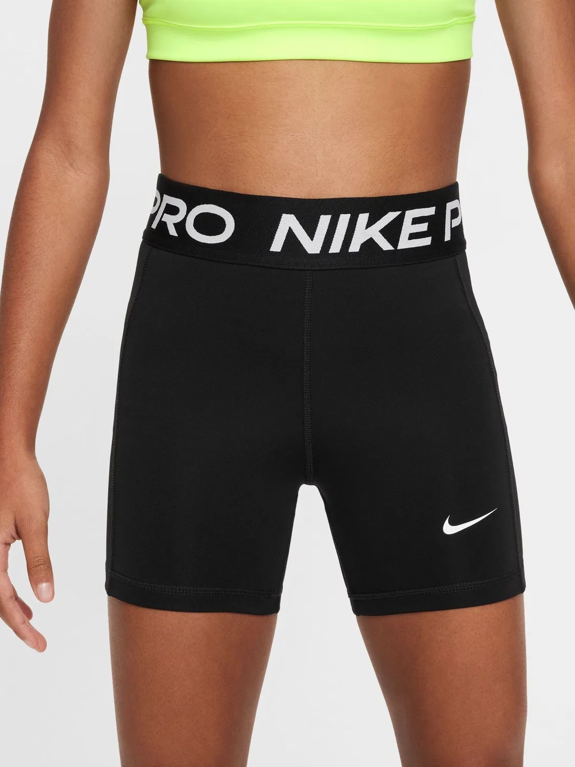 Шорты Nike Pro 3 дюйма с защитой от протеканий, Black — фото 2
